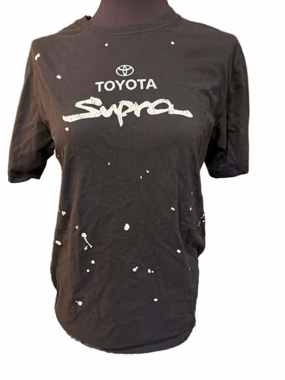 Toyota Supra T-Shirt Size M Black Car Graphic Tee